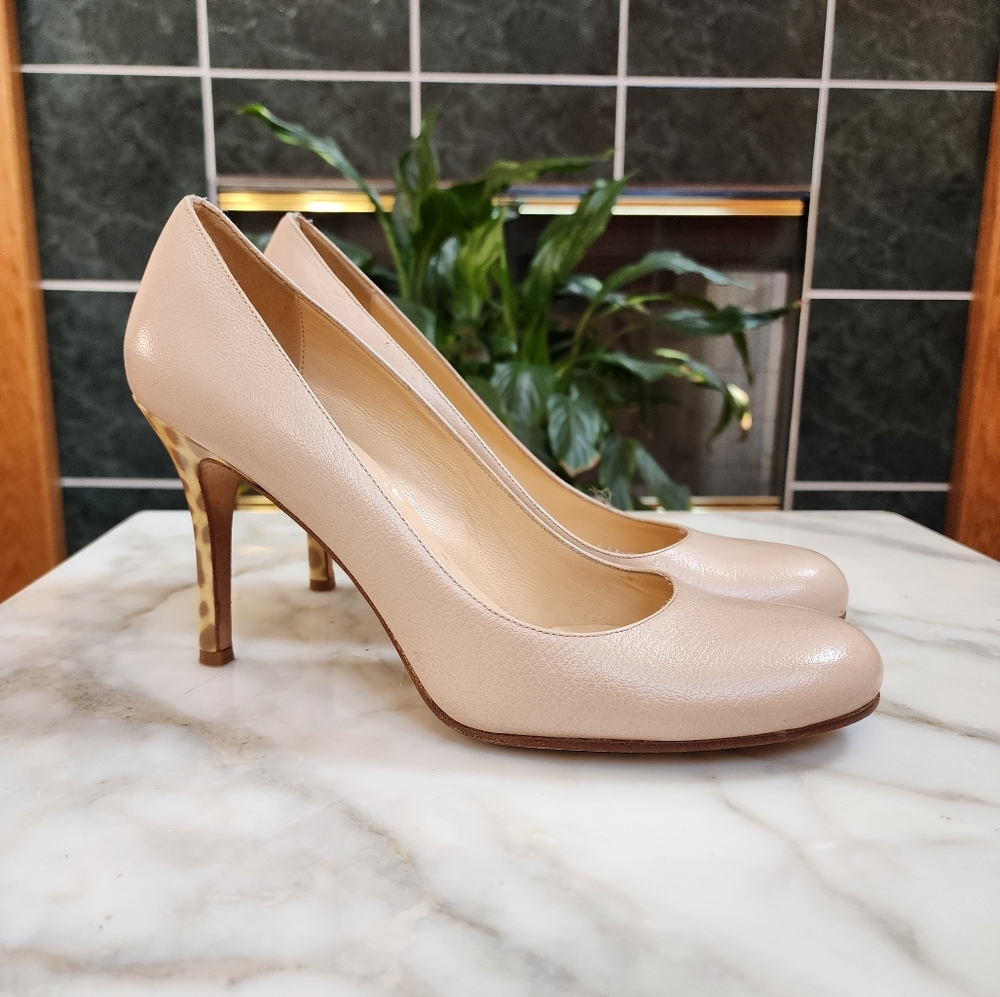 Kate Spade Pink Leather Heels